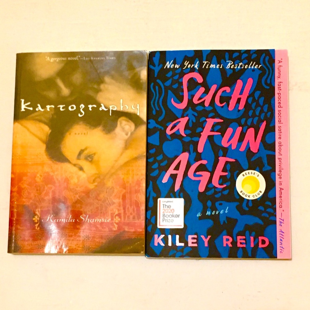 $1> upon bundle 1 Book Kartography OR Such a fun Age